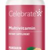 Celebrate Vitamins Bariatric Multivitamin Chewable, Iron Free - Post Gastric Bypass & Sleeve Gastrectomy Supplement for Men & Women - Essential Minerals & Vitamin A, B, D & E - Orange (60 Tablets)