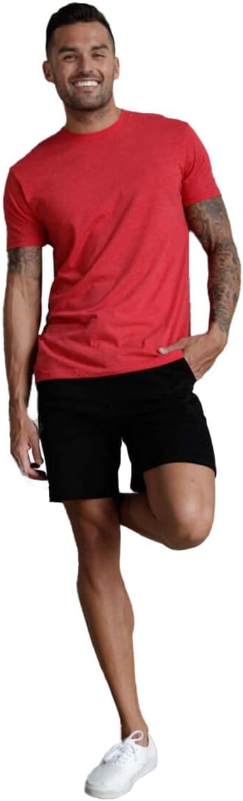 INTO THE AM Mens T Shirt - Short Sleeve Crew Neck Soft Fitted Tees S - 4XL Fresh Classic Tshirts