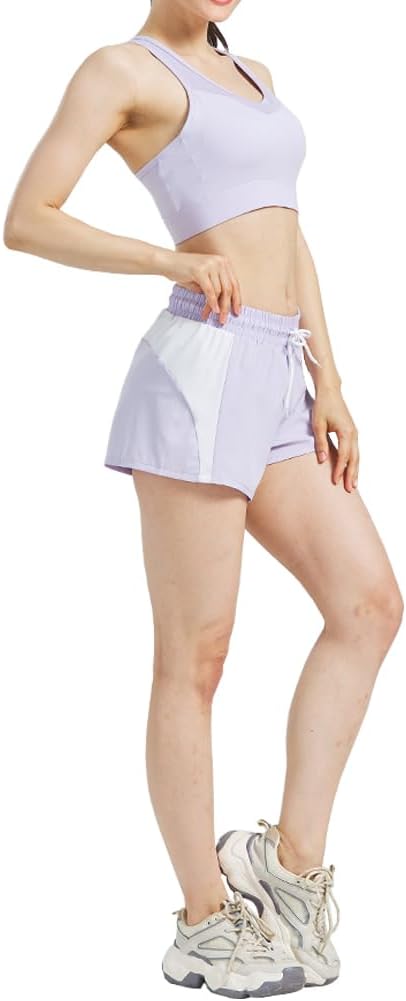 Workout Sets for Women 5 Piece Yoga Exercise Gym Outfits Sport Running Athletic Clothing Set Tracksuits Activewear