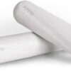 Fitness Pack of 4 Pilates Accessories: 1 Weights 2 Wristbands 2 Dumbbells 2 Dumbbells 2 Sliding Discs 1 Steel Elastic Band in White Silicone