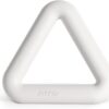 Fitness Pack of 4 Pilates Accessories: 1 Weights 2 Wristbands 2 Dumbbells 2 Dumbbells 2 Sliding Discs 1 Steel Elastic Band in White Silicone