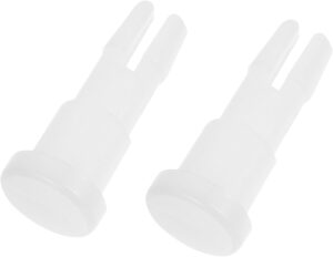 HEALLILY 1 Pair Glasses Equipment Accessories Head Magnifier Holder Monitor Chain Tape Chin Optometrist Wearable Eyeglass Supplies Solution Gadgets LED Paper Optical Pins Plastic White