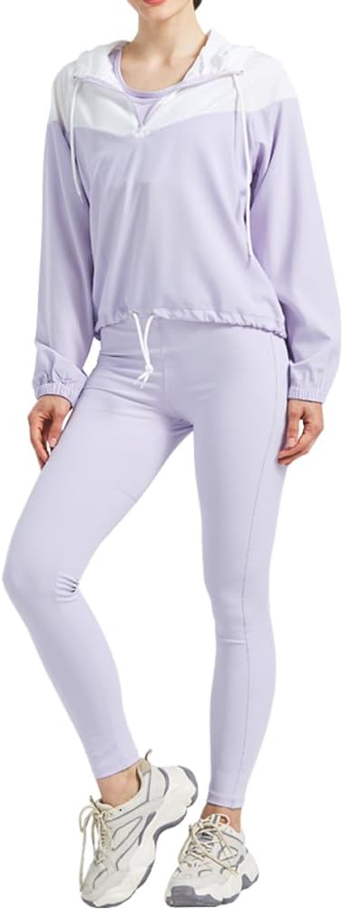 Workout Sets for Women 5 Piece Yoga Exercise Gym Outfits Sport Running Athletic Clothing Set Tracksuits Activewear