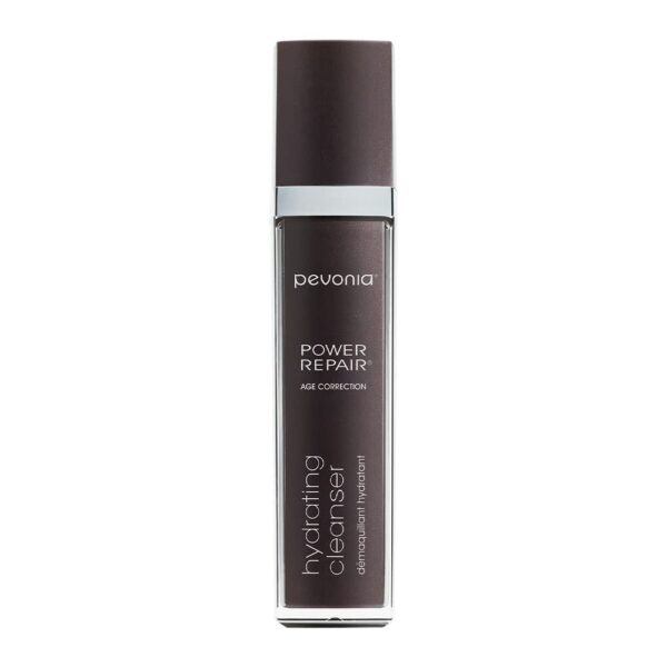 Power Repair Age Correction Hydrating Cleanser - Facial Skin Care Products from Pevonia Natural Skincare - Anti Aging Face Wash Cream with Collagen - Face Moisturizer, Makeup Remover - 4 Fl Oz (Pack of 1)