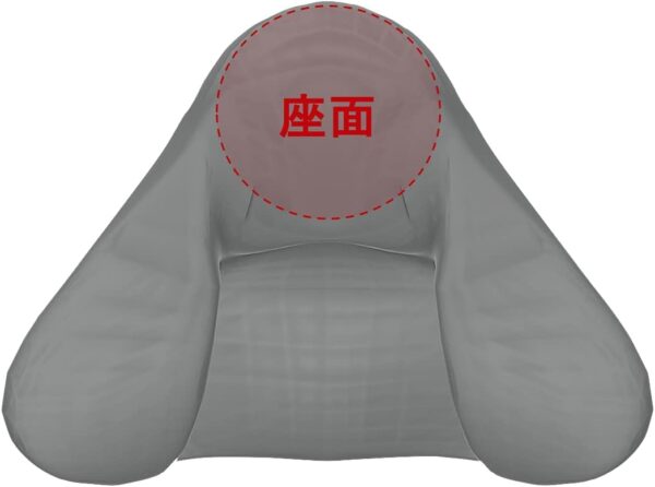 Ergonomically Correct for The Human Physiology Zen Yoga Chair (Black, Vegan Leather)