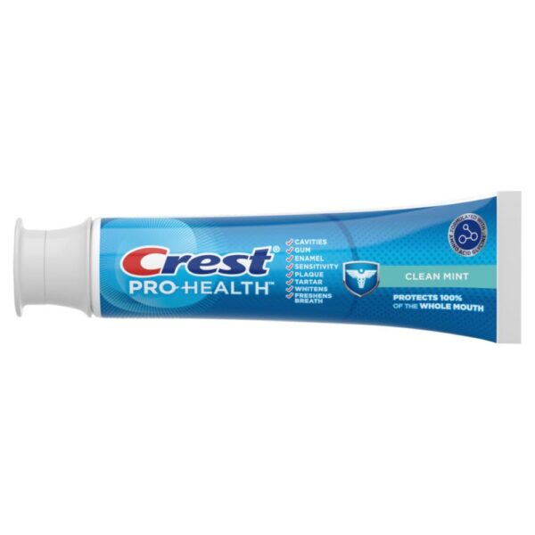 41tFPAlUcEL._SL1000_.jpg Crest Pro-Health Clean Mint Toothpaste (4.3oz) Triple Pack