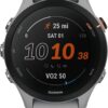 Garmin Forerunner® 255S, Smaller GPS Running Smartwatch, Advanced Insights, Long-Lasting Battery, Powder Gray , 41 MM