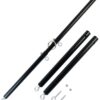 Spreader Bar Heavy Duty Stainless Steel Expandable Black Bar,Sports Aid Training Fitness Gear Pilates Aid Kit, Home Restore Pilates Indoor Yoga Set