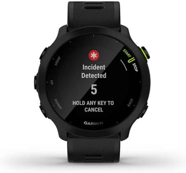 Garmin Forerunner 55, GPS Running Watch with Daily Suggested Workouts, Up to 2 weeks of Battery Life, Black - 010-02562-00