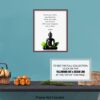 Buddha Quotes Wall Decor - Inspirational Quote Wall Art - Zen Meditation Decor - Buddha Statue Art - Spiritual Gifts for Women, Men - New Age Spa Room Decoration - Yoga Artwork - Buddhism Buddhist