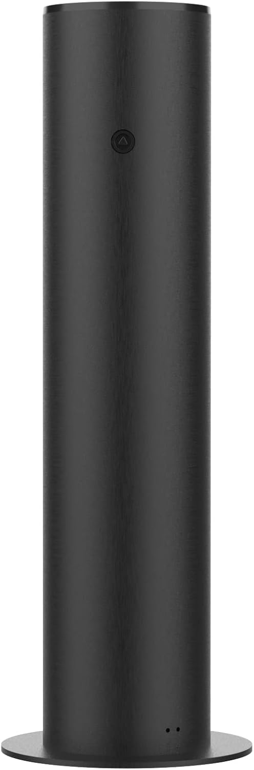 Bluetooth Essential Oil Diffuser for Aromatherapy Oils 500ml/4000 Sq.Ft, All-Metal Waterless Fragrance Diffuser, Waterless Cold-Air Diffusion Scent Air Machine for Home, Office (Black)