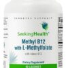 Seeking Health Methyl B12 with L-Methylfolate - MTHFR Support Supplement - Methylation Support Supplement - Lozenges to Support Brain Health & Energy - 60 Lozenges
