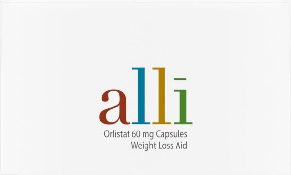 alli Diet Weight Loss Supplement Pills, Orlistat 60Mg Capsules, 170 Count