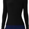 altiland UPF 50+ Buttery Soft Long Sleeve Shirts for Women, Workout Running Athletic Outdoor Tops with Hood and Thumb Holes
