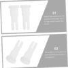 HEALLILY 1 Pair Glasses Equipment Accessories Head Magnifier Holder Monitor Chain Tape Chin Optometrist Wearable Eyeglass Supplies Solution Gadgets LED Paper Optical Pins Plastic White