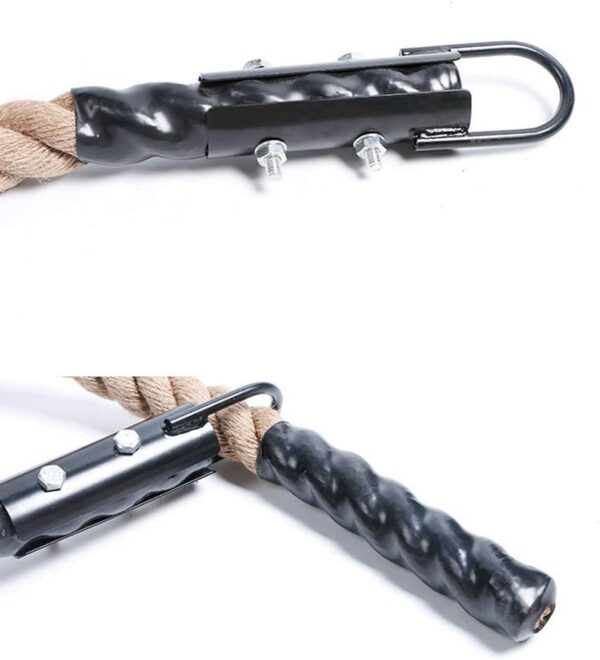 Gym Fitness Training Climbing Ropes - Indoor Outdoor Gym Exercise Workout Rope, 1.5'' in Diameter, 10 13 16 18 20 ft Available