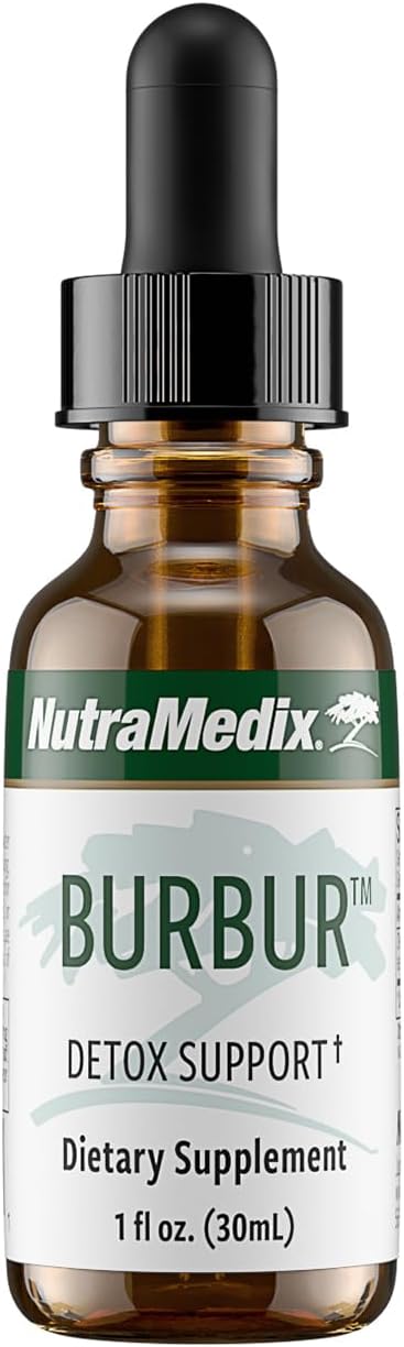 515C3qlfHGL._AC_SL1500_.jpg NutraMedix Burbur Supplement - Supports Full Body Detox Cleanse for Women & Men - Promote Antioxidant & Microbial Support - Herbal Tincture Made with Manayupa Leaf Extract (1oz / 30ml)