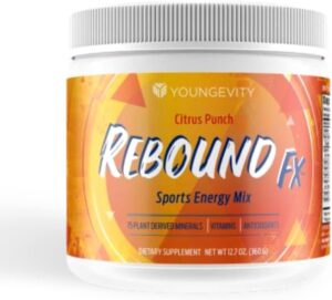 Rebound Fx Citrus Powder, 360g – Supplement for Energy, Enriched with Vitamins, Minerals and Antioxidants – Immune System Booster Powder - Energy Vitamins Drink Mix for Women & Men