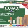516B-kUwWL._AC_SL1200_.jpg Curad Assorted Bandages Variety Pack 300 Pieces, Including Antibacterial, Heavy Duty, Fabric, and Waterproof Bandages