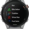 Garmin Forerunner® 255S, Smaller GPS Running Smartwatch, Advanced Insights, Long-Lasting Battery, Powder Gray , 41 MM