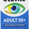 Ocuvite Eye Vitamin & Mineral Supplement, Contains Zinc, Vitamins C, E, Omega 3, Lutein, & Zeaxanthin, Bausch & Lomb Ocuvite Adult 50+ Eye Vitamin & Mineral Softgels, 50 Count (Packaging May Vary)