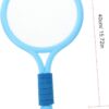 2pcs Cartoon Style Tennis Racket for Fun Outdoor Fitness Equipment for for Playing and Random Color
