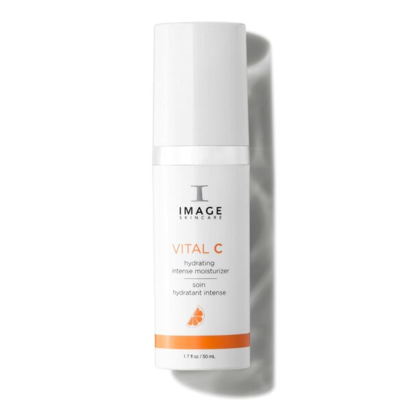IMAGE Skincare, VITAL C Hydrating Intense Moisturizer, Lightweight Face Lotion with Hyaluronic Acid and Shea Butter, for Dry Skin, 1.7 fl oz.