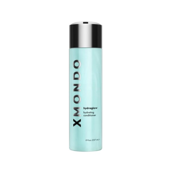 XMONDO Hair Hydraglow Hydrating Conditioner | Vegan Formula with Jojoba, Argan, and Moringa Oils to Lock In Moisture, Control Frizz, and Uncover Healthy Smooth Hair, 8 Fl Oz 1-Pack