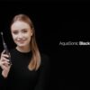 Aquasonic Black Series Ultra Whitening Toothbrush – ADA Accepted Electric Toothbrush- 8 Brush Heads & Travel Case – 40,000 VPM Electric Motor & Wireless Charging - 4 Modes w Smart Timer