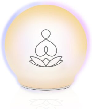 Syrinx Breathing Light Therapy Lamp - for Stress Relief & Relaxation LED Meditation Light with Breathing Guide for Focus & Deep Breathing Exercises