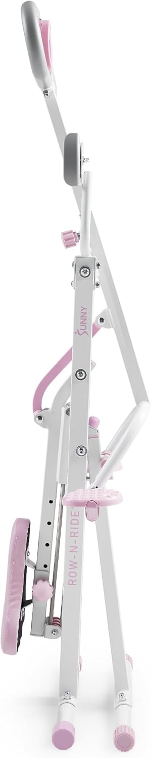 51JNN5xLM-L._AC_SL1500_.jpg Sunny Health & Fitness Smart Upright Row-N-Ride Trainer w/Adjustable Resistance, Foldable Home Exercise Equipment for Arm, Glute & Leg Training, Free SunnyFit App Bluetooth Connect, Optional in Colors