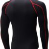 SPVISE Men's Compression Shirt Long Sleeve Athletic Workout T-Shirts Top Active Sport Baselayer Undershirt Gear Shirt Dry Fit