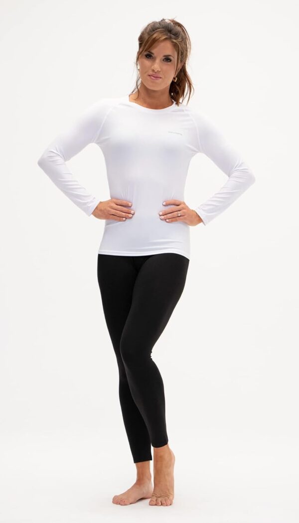 DEVOPS 3 Pack Women's Compression Shirt Dry Fit Long Sleeve Running Athletic T-Shirt Workout Tops