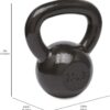 Amazon Basics Cast Iron Kettlebell