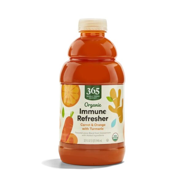 365 by Whole Foods Market, Juice Carrot Orange Turmeric Organic, 32 Fl Oz