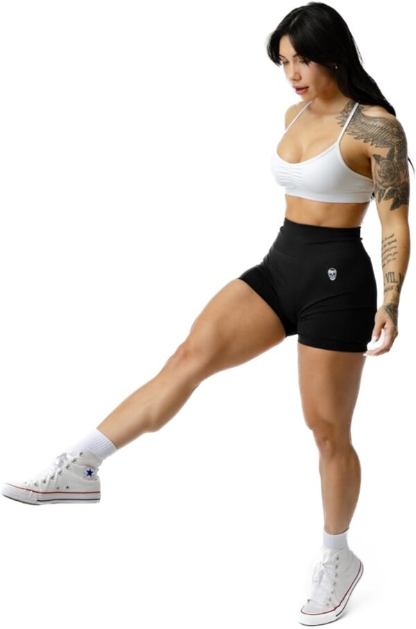 Gymreapers Infinity Seamless Workout Shorts High Waist Biker Shorts for Women Athletic Gym Running Pilates Yoga Sport Short