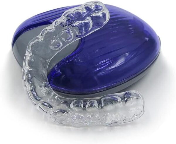 Custom Dental Night Guard,Durable Mouth Guard for Bruxism,Teeth Grinding & Clenching,Relieve Soreness in Jaw Muscles - Lower Guard (Hybrid-3mm) - One(1) Guard