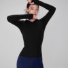 altiland UPF 50+ Buttery Soft Long Sleeve Shirts for Women, Workout Running Athletic Outdoor Tops with Hood and Thumb Holes