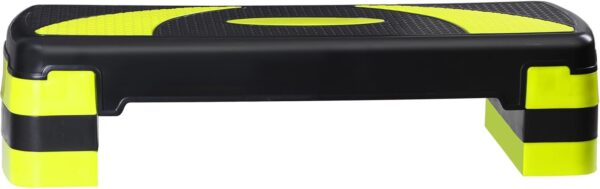 ZENY 31’’ Aerobic Step Platform, Adjustable Exercise Workout Stepper with Stable Risers, Stand Up Steppers for Exercise at Home, Fitness Equipment for Home Gym