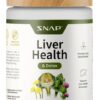Snap Supplements Liver & Detox Support Supplement with Milk Thistle and Dandelion Leaf Extract, Vitamins, Herbs and Antioxidants Supplement for Liver Support and Digestive Health, 60 Capsules