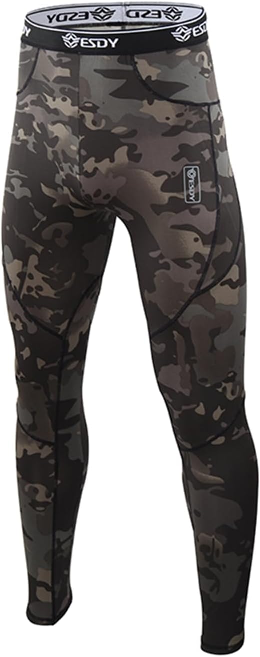 WINDCHASER Mens Thermal Underwear Set Winter Sport Hunting Gear Sport Long Johns Base Layer Bottom Top