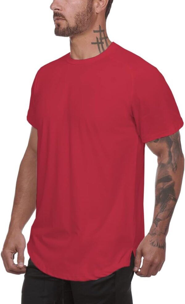 Muscle Killer Men's Gym Workout Bodybuilding Fitness Active Athletic T-Shirts Workout Casual Tee 1/3 Pack