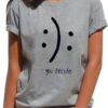 BLACKMYTH Women's T-Shirts Cotton Funny Graphic Design Casual Short Sleeve Top Tees