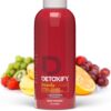 Detoxify – Ready Clean Herbal Cleanse – Tropical – 16 oz – Professionally Formulated Herbal Detox Drink – Enhanced with Milk Thistle Seed Extract & Burdock Root Extract – Plus Sticker.