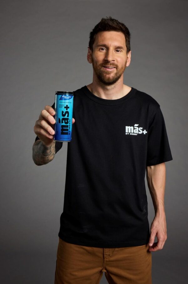 Más+ by Messi 12oz Variety Pack Sports Drink & Hydration Beverage, 12-pack