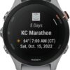 Garmin Forerunner® 255S, Smaller GPS Running Smartwatch, Advanced Insights, Long-Lasting Battery, Powder Gray , 41 MM