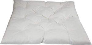 Buckwheat Zafu and Large Zabuton Meditation Cushion Set (2pc)