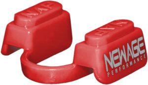 New Age Performance 5DS Universal Fitness Mouthpiece, Increase Athletic Performance for Endurance, Weightlifting & All Non-Contact Sports, Red