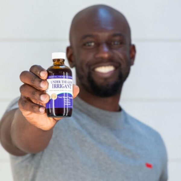 51ZN3hVaFSL._AC_SL1000_.jpg Dental Herb Company - Under The Gums Irrigant Concentrate (4 oz.) for Oral Irrigators