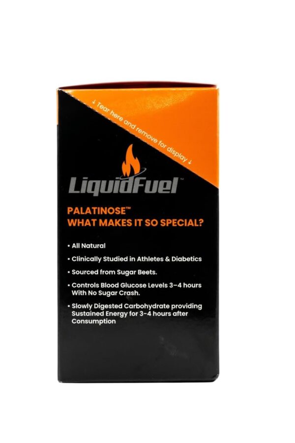 LiquidFuel Sports & Hydration Electrolyte Drink Mix | Electrolyte Powder Hydration Mix from Sugar Beets | Palatinose, Gluten Free, Vegan, Non-GMO Electrolytes Powder | 8 Individual Hydration Packets